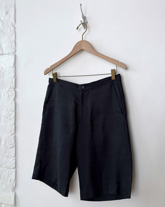 Gianfranco Ferre Linen Shorts 29"