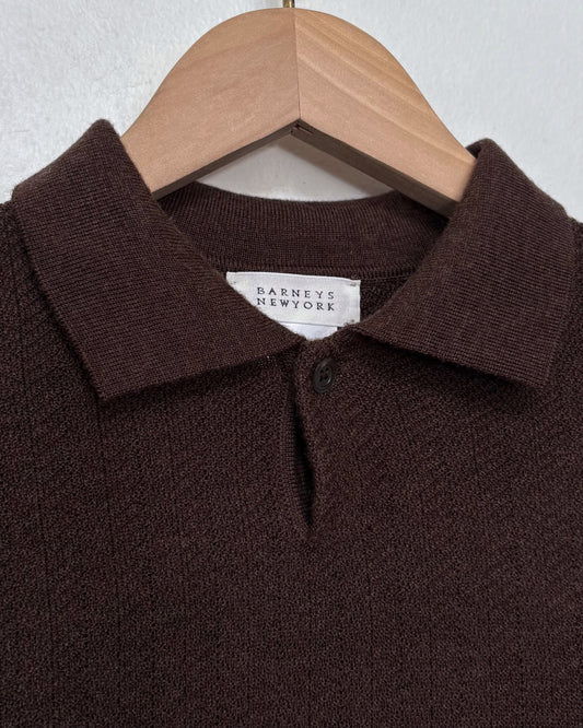 Barneys NY Long Sleeve Polo