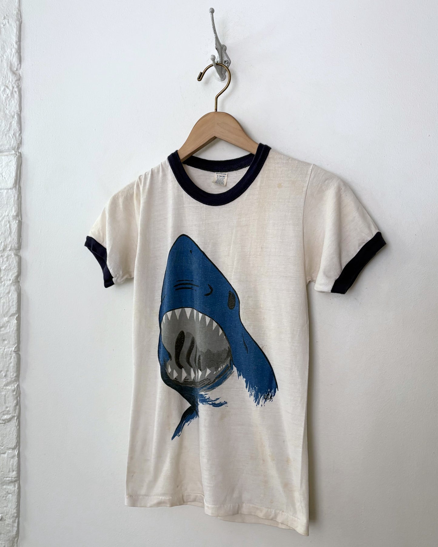 Shark Ringer Tee