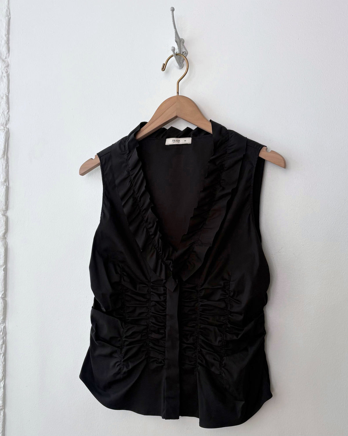 Prada Ruched Blouse