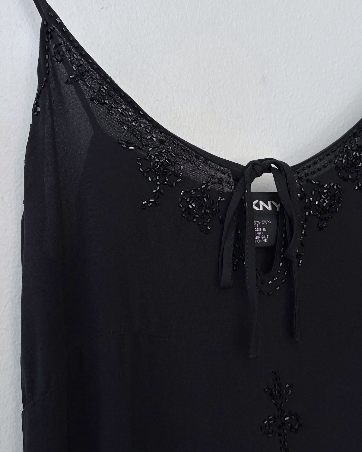 DKNY Beaded Blouse