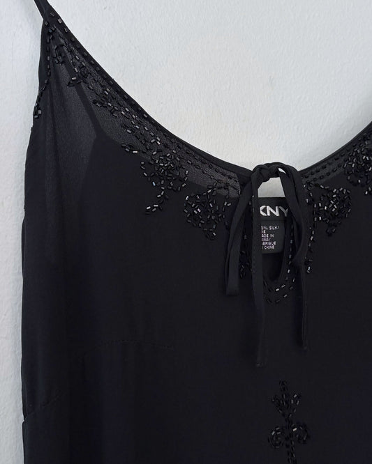 DKNY Beaded Blouse