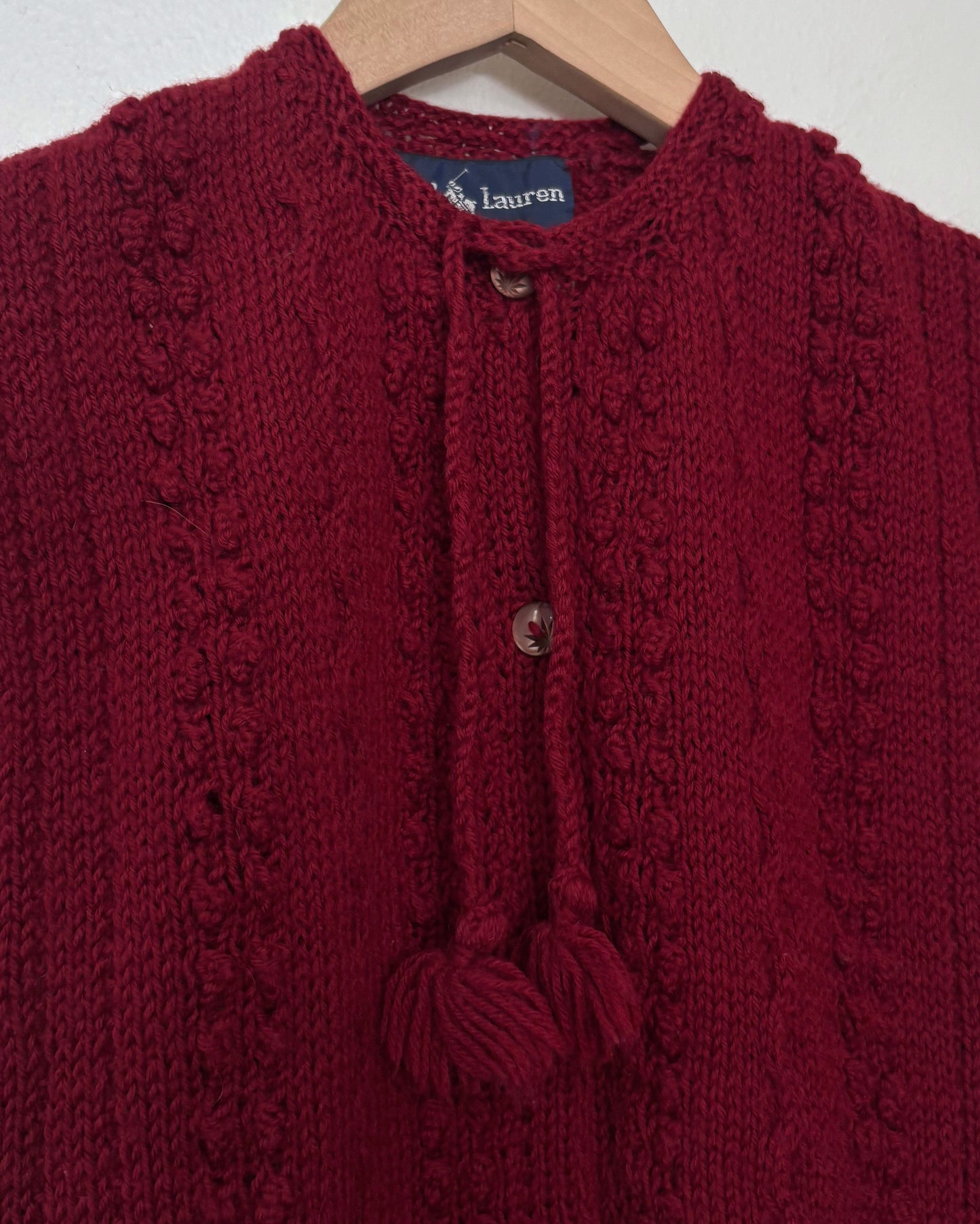 Ralph Lauren Hand Knit Vest