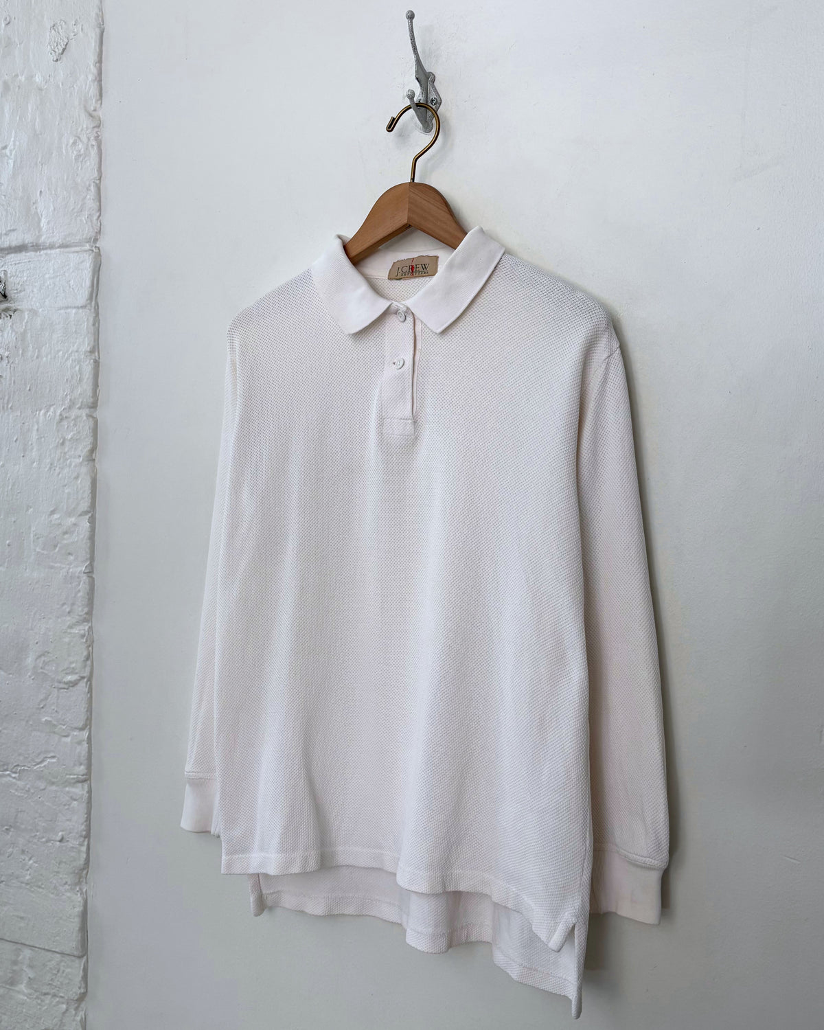 J. Crew Long Sleeve Polo