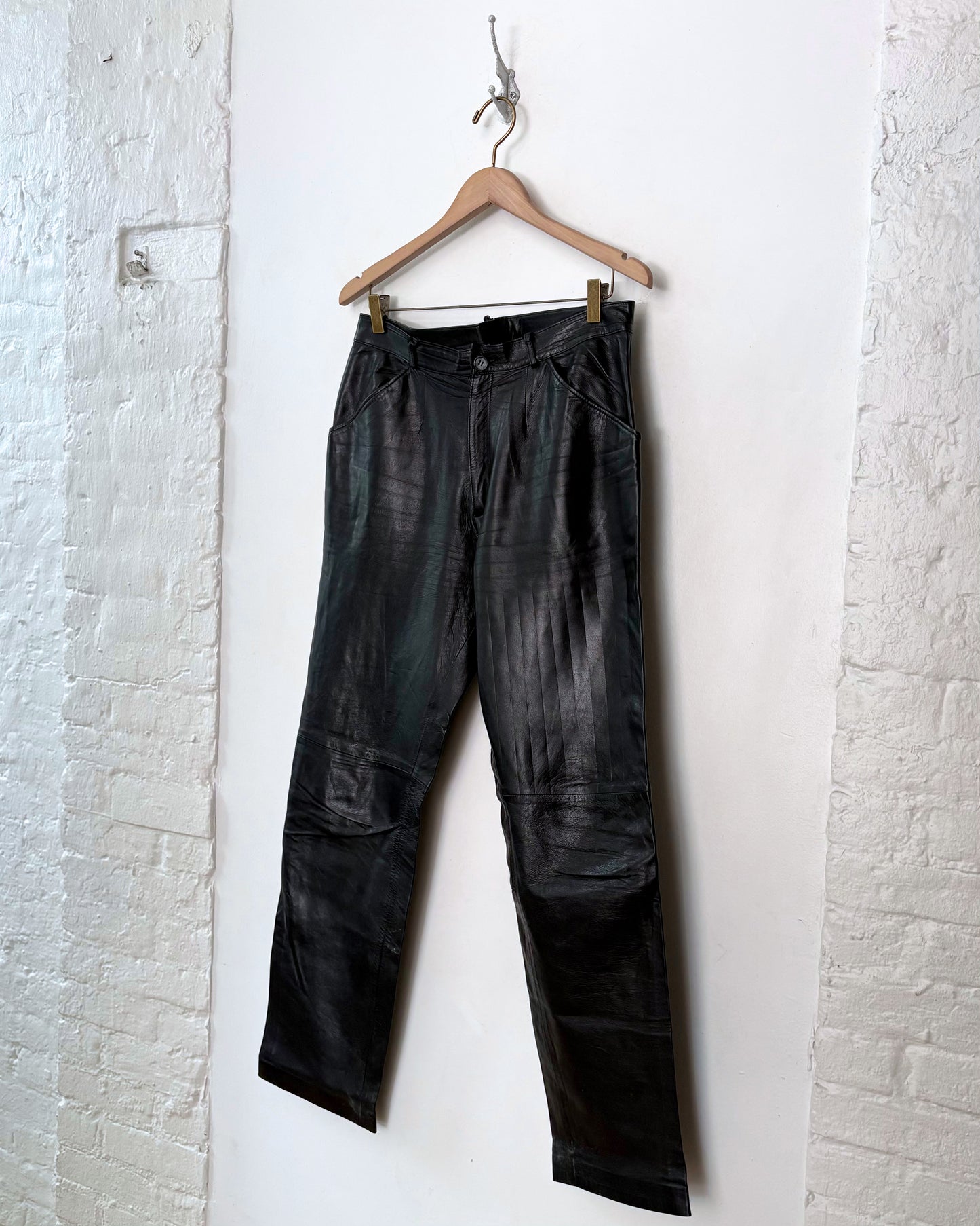 Dolce & Gabbana Leather Pant 34"