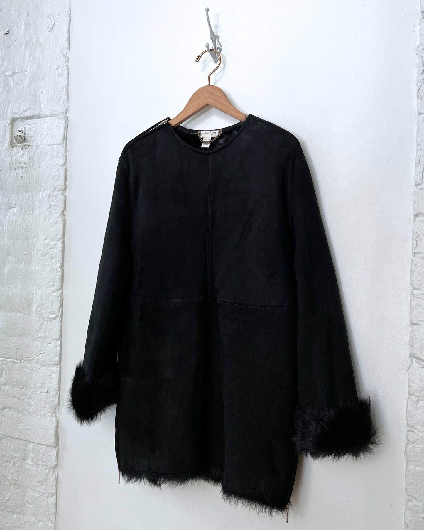 Calvin Klein Collection Shearling Tunic