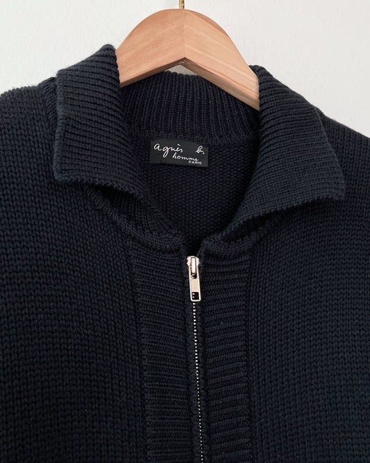 Agnes B. Zip Up Knitwear