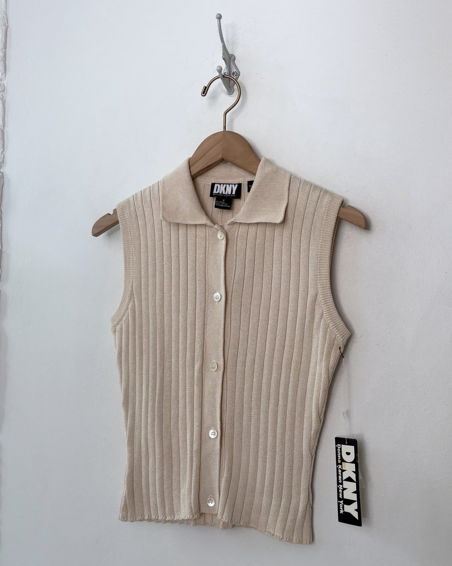 DKNY Sleeveless Polo