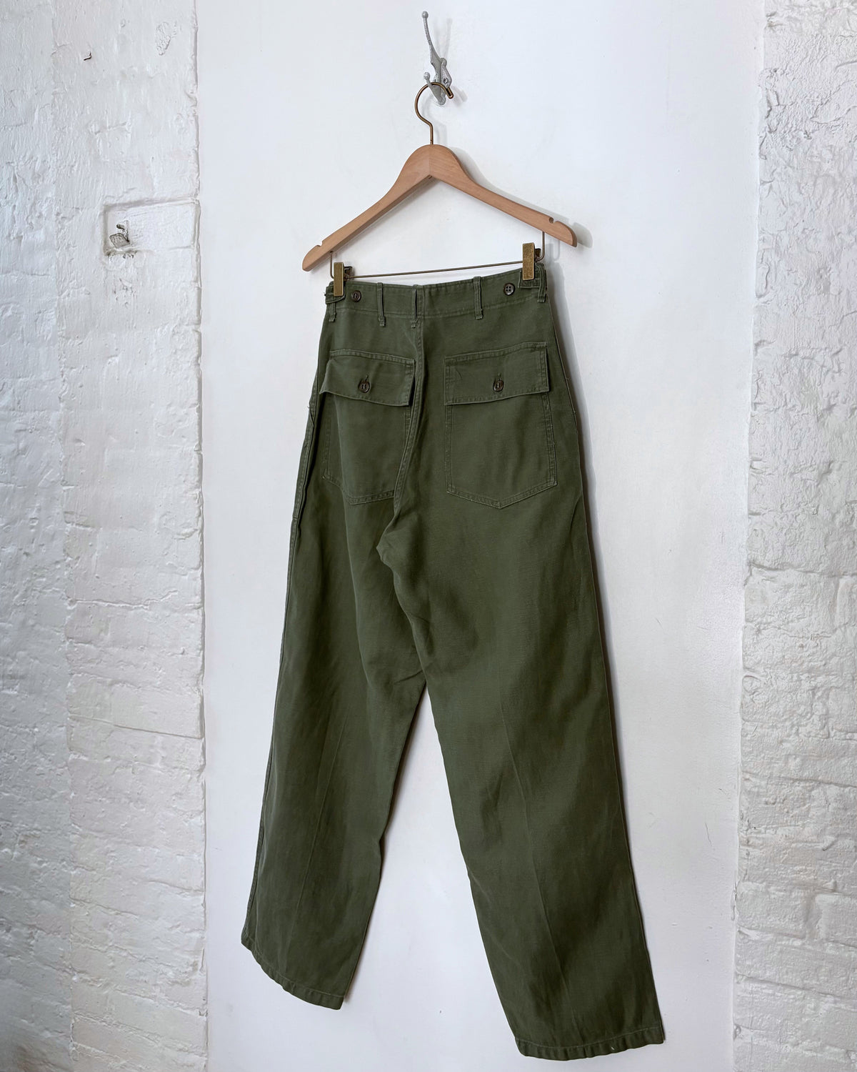 Cinch Waist Military Fatigues 28"