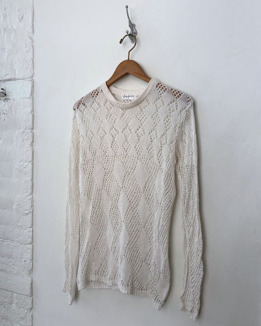 Yohji Yamamoto Open Knit