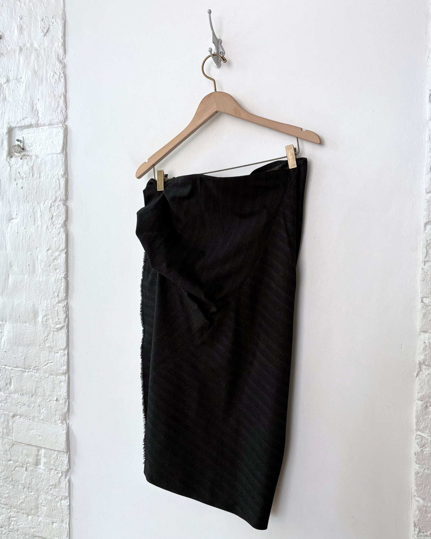 Donna Karan Ruched Skirt 30"