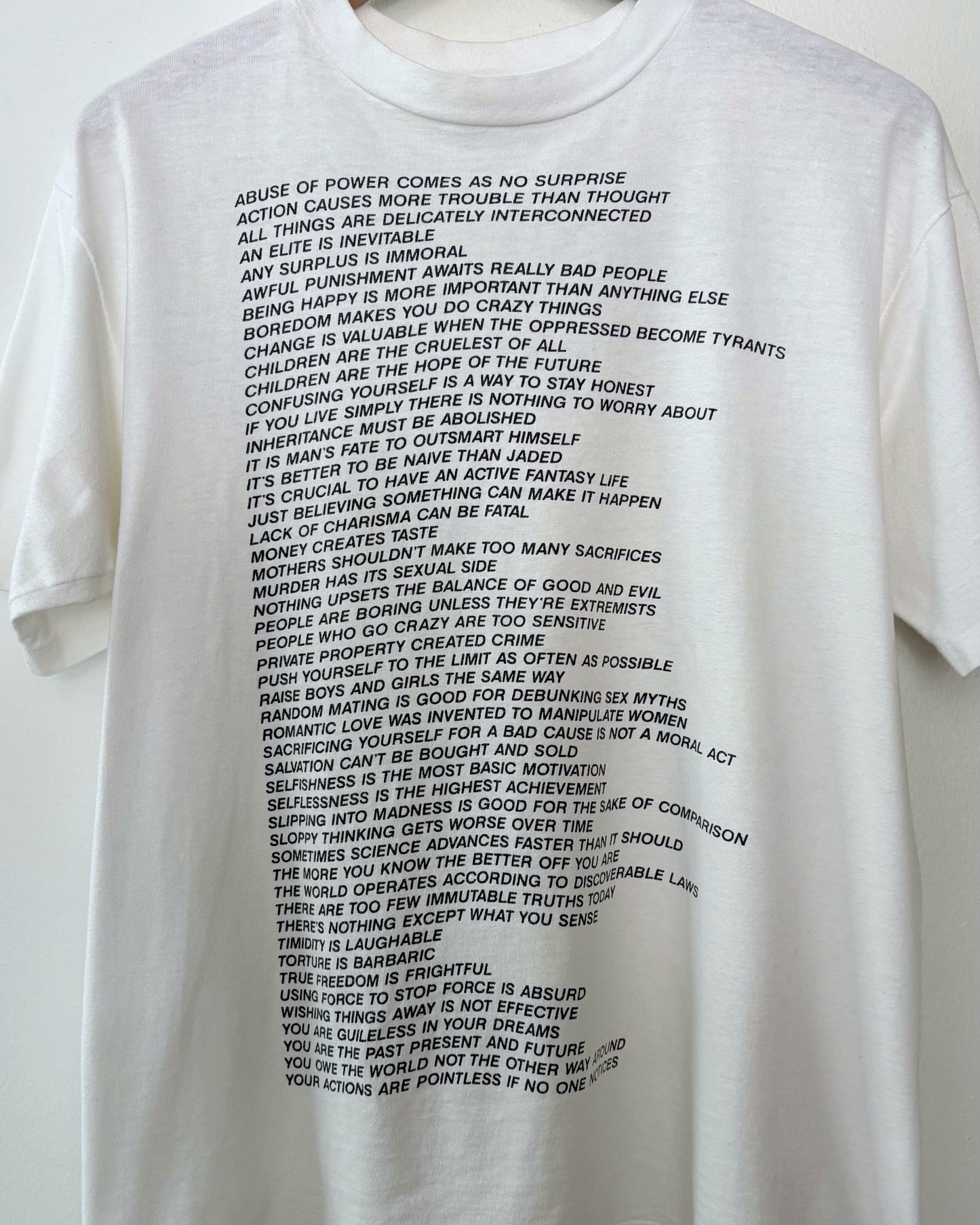 Jenny Holzer Tee