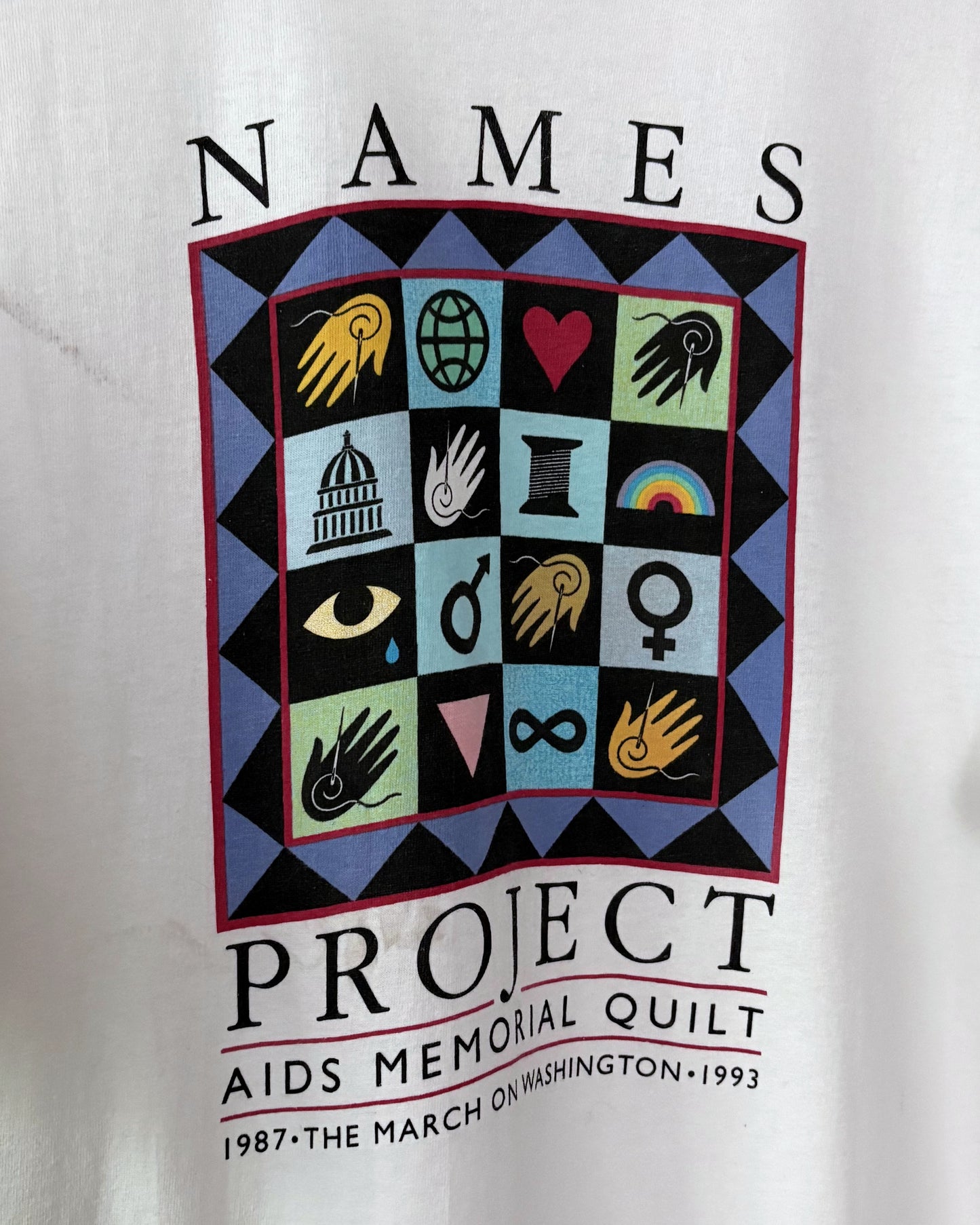 AIDS Memorial Quilt Tee