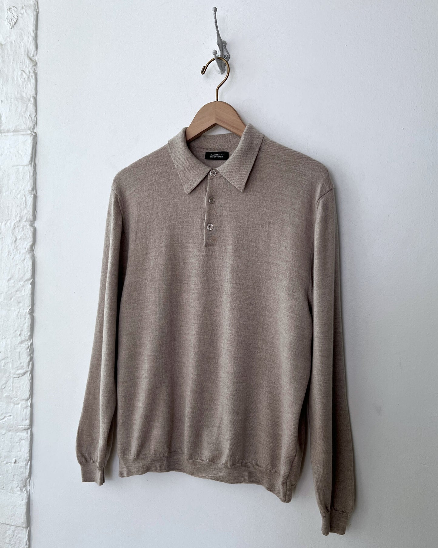 Barneys NY Long Sleeve Polo