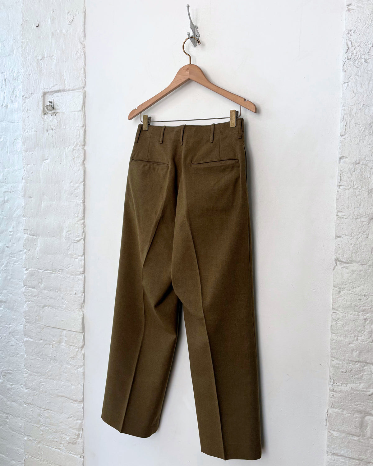 Wool Military Pants