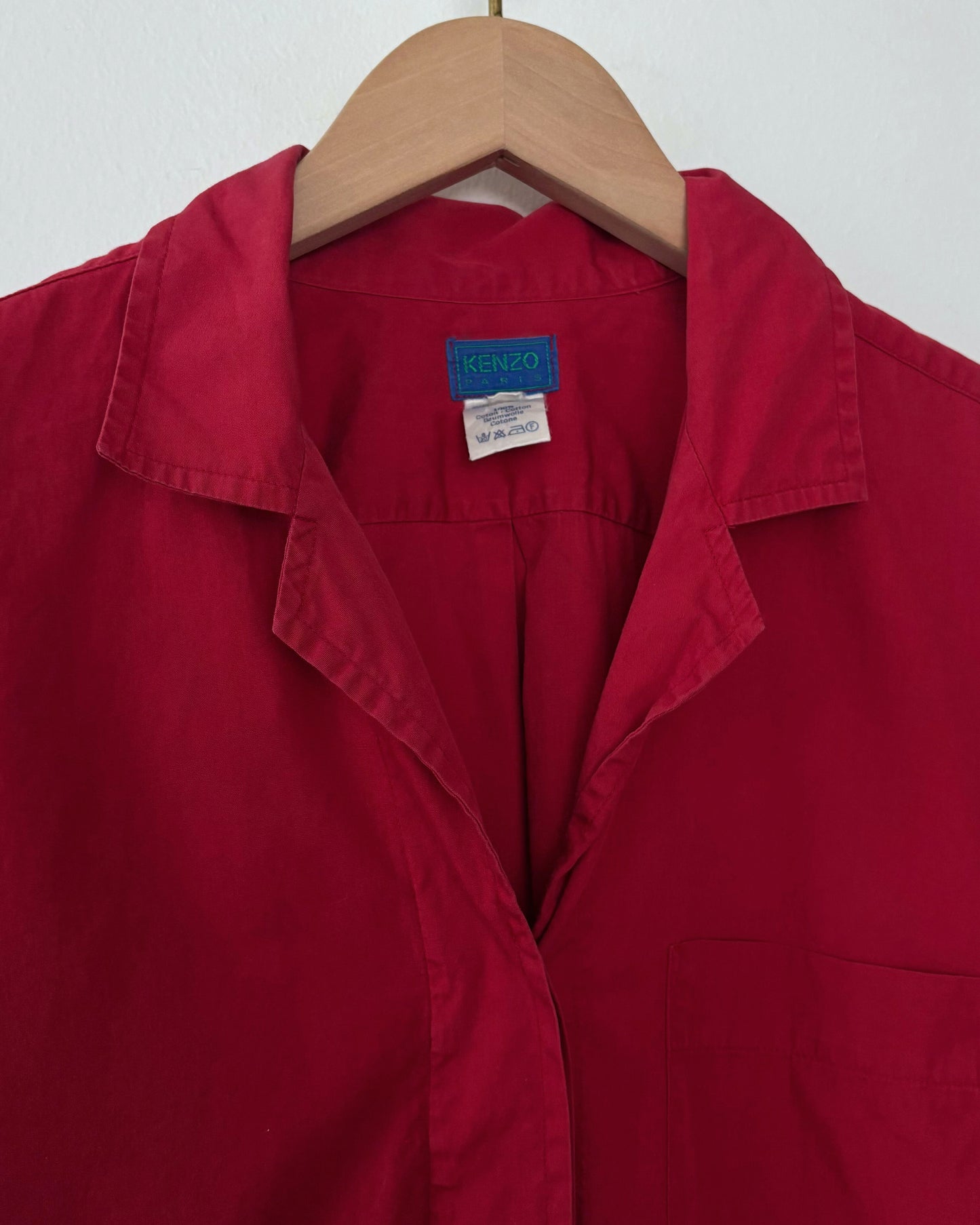 Kenzo Short Sleeve Button Down