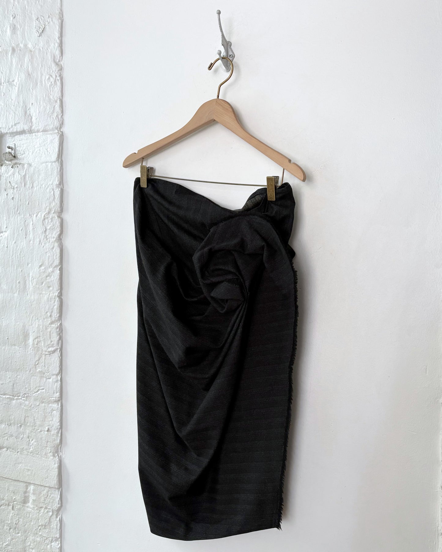 Donna Karan Ruched Skirt 30"