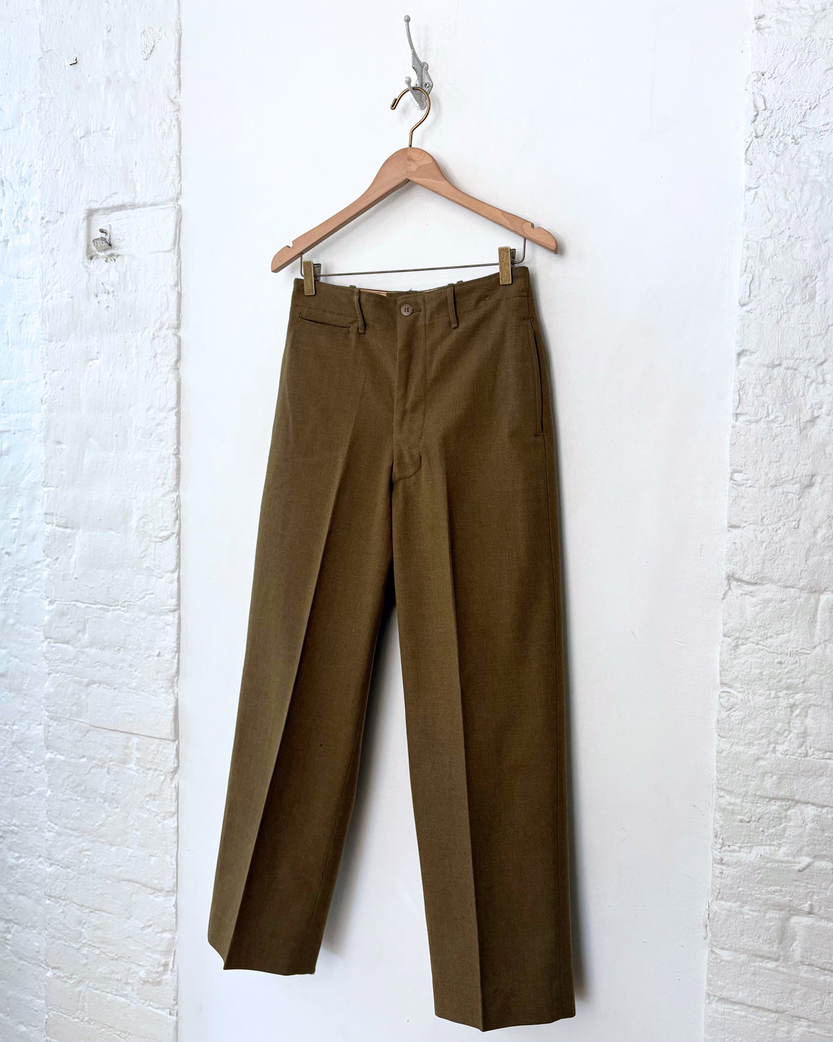 Wool Military Pants