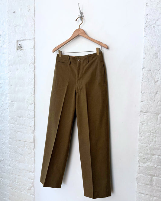 Wool Military Pants