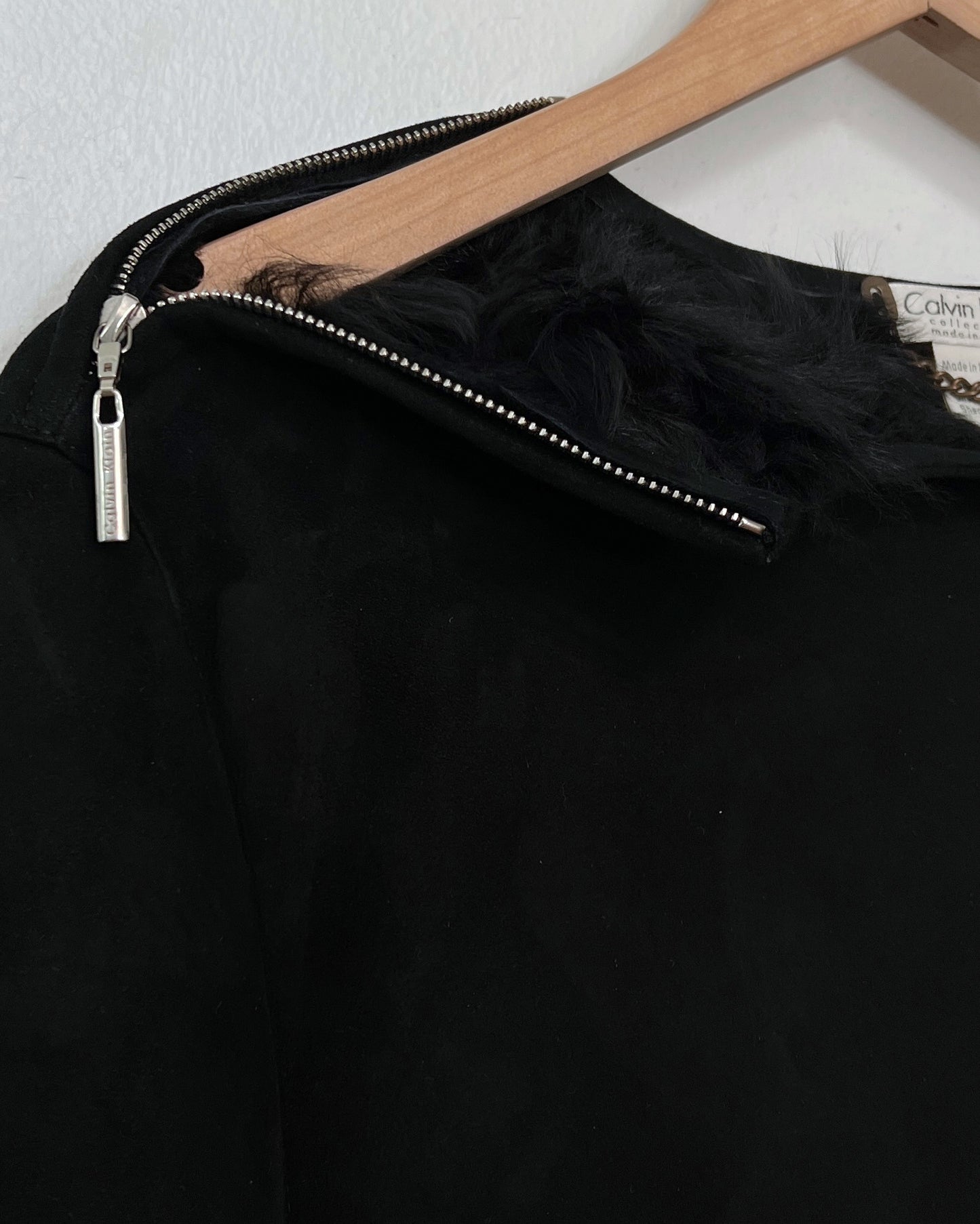 Calvin Klein Collection Shearling Tunic