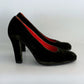 Robert Clergerie Velvet Pumps
