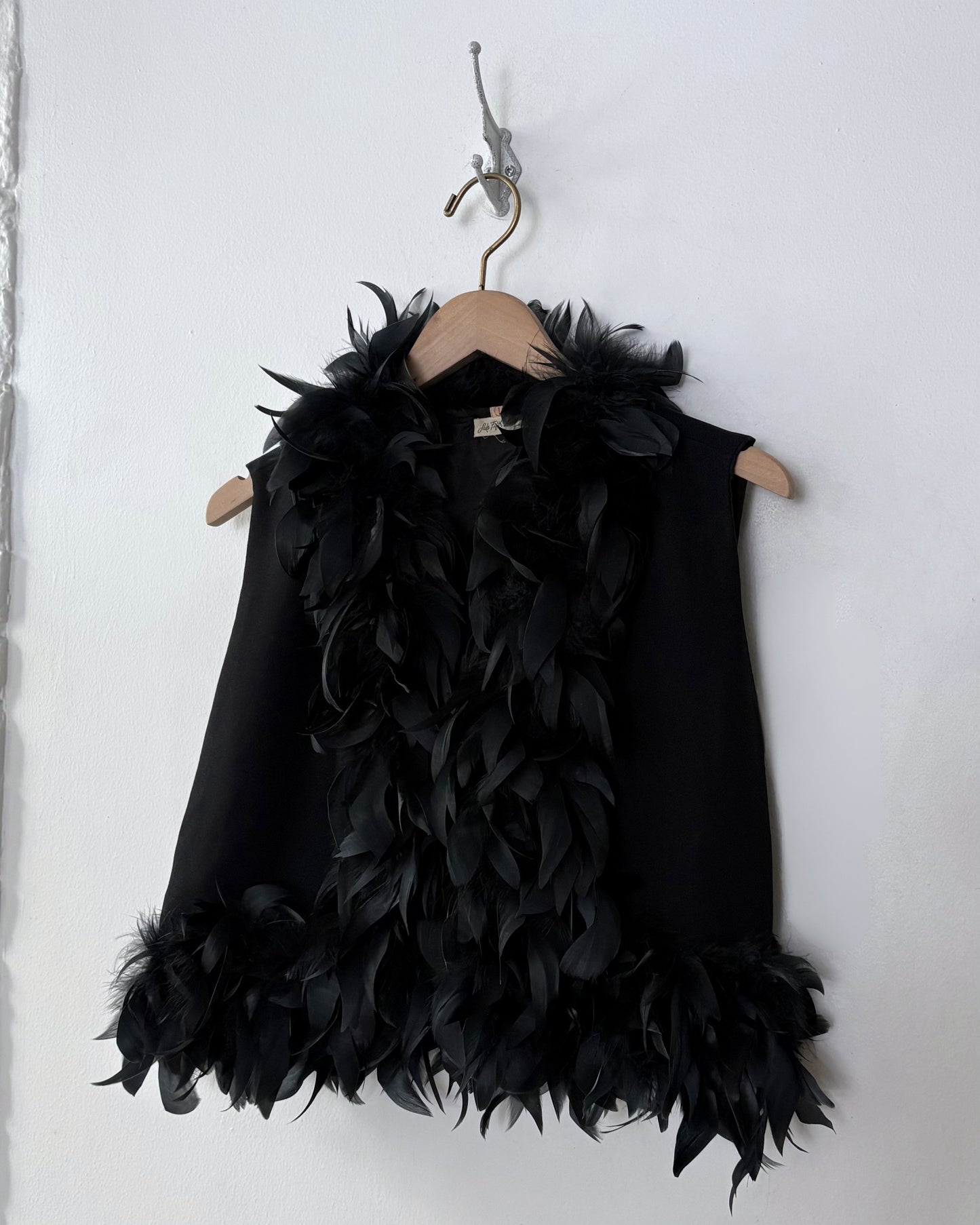 Saks Fifth Avenue Feather Vest