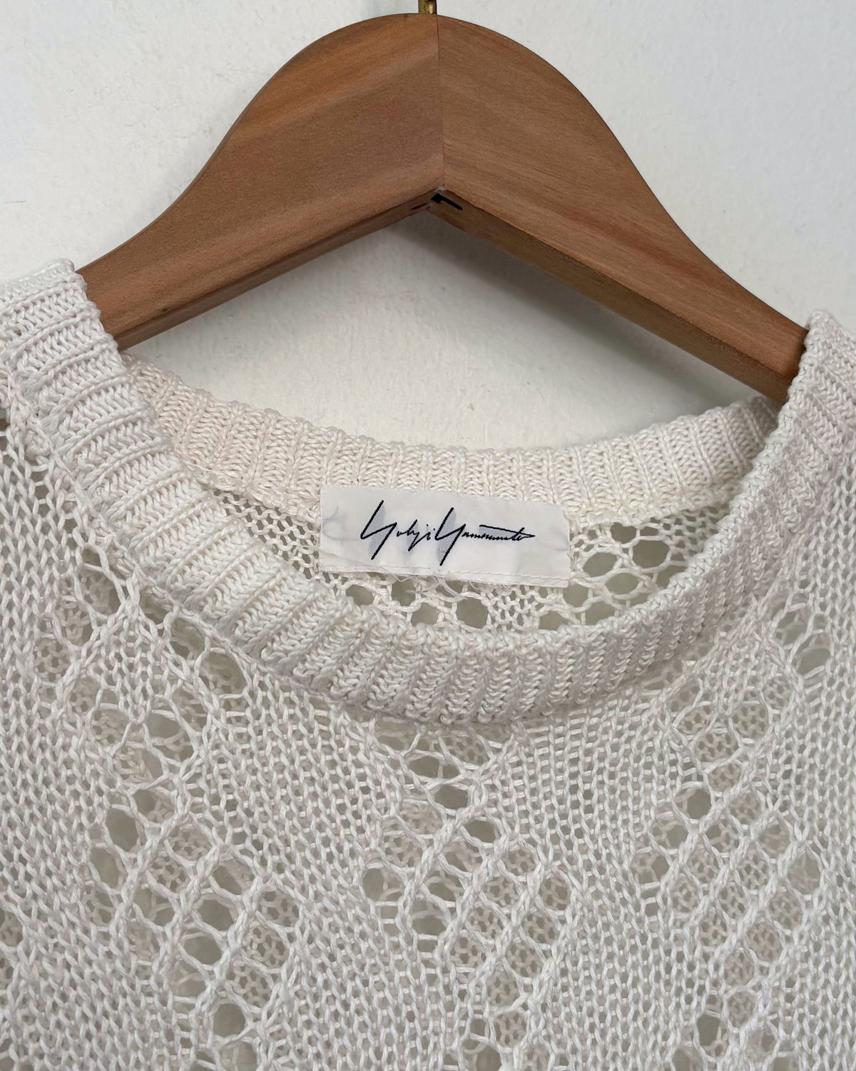Yohji Yamamoto Open Knit