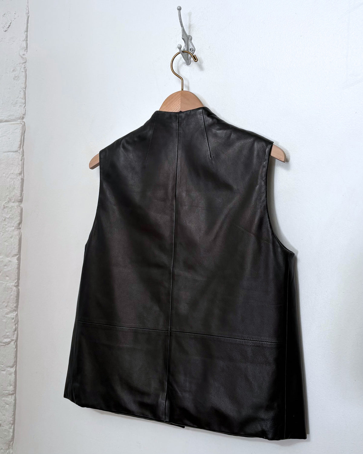 Donna Karan Leather Vest