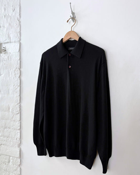 Barneys NY Long Sleeve Polo