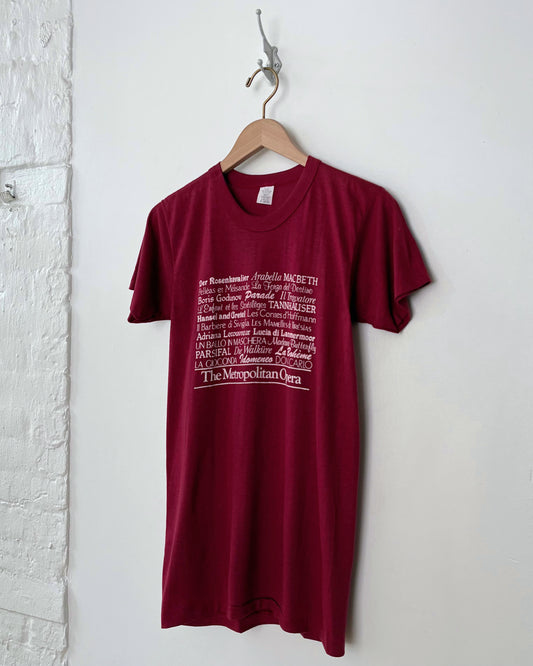 Metropolitan Opera Tee