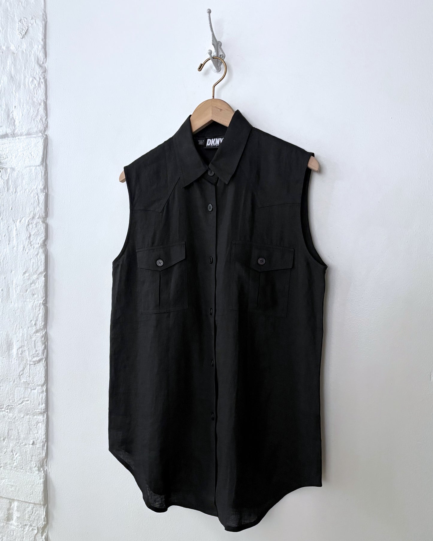 DKNY Sleeveless Blouse