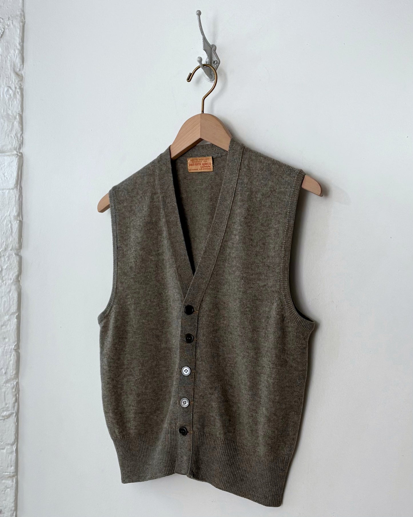 Saks Fifth Avenue Vest
