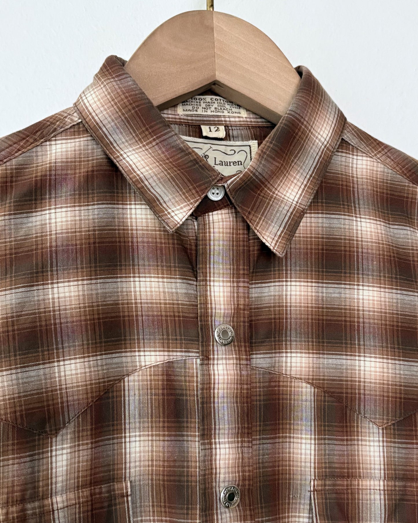 Ralph Lauren Western Snap Shirt