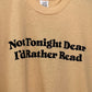 I’d Rather Read Tee