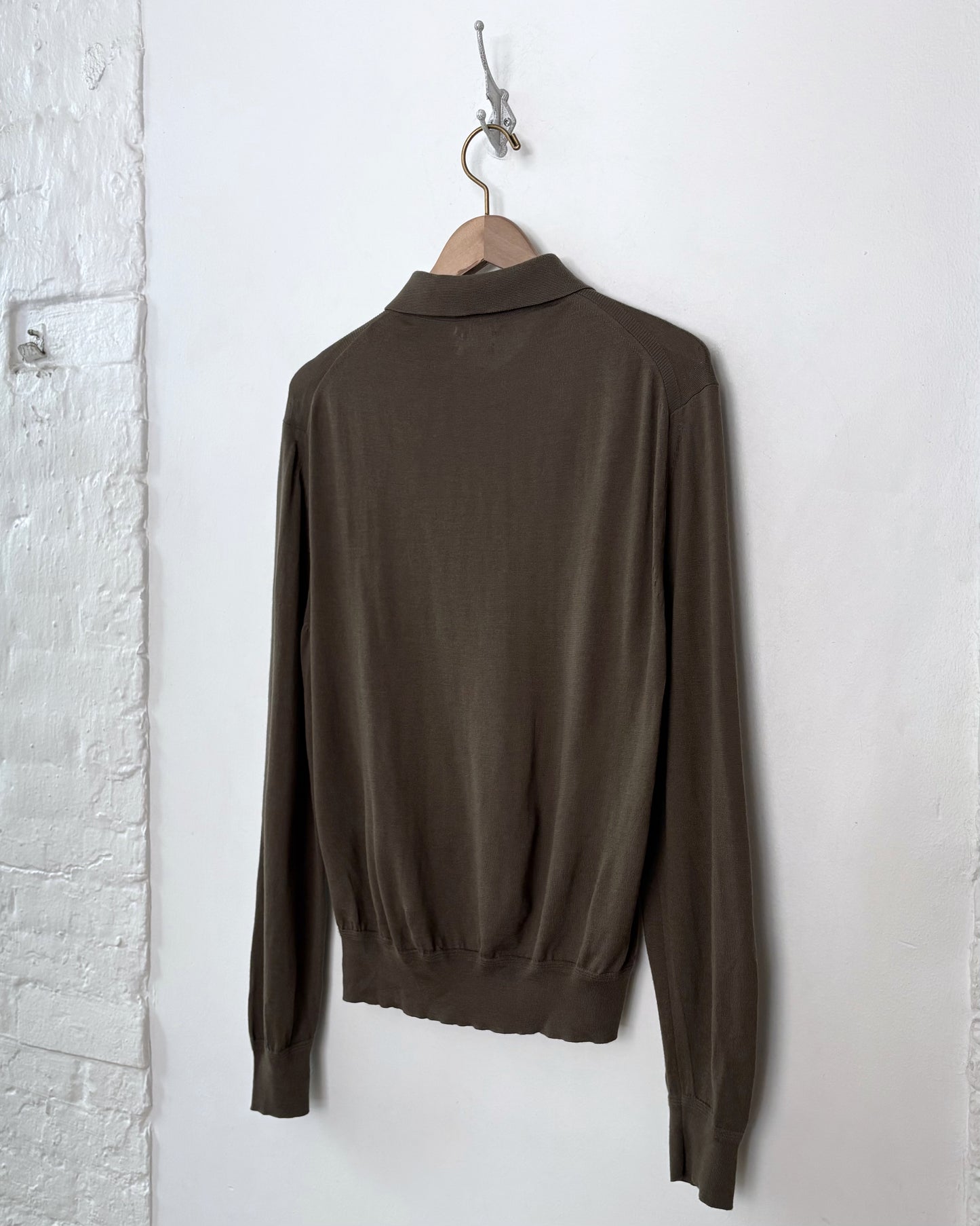 Tom Ford Long Sleeve Polo