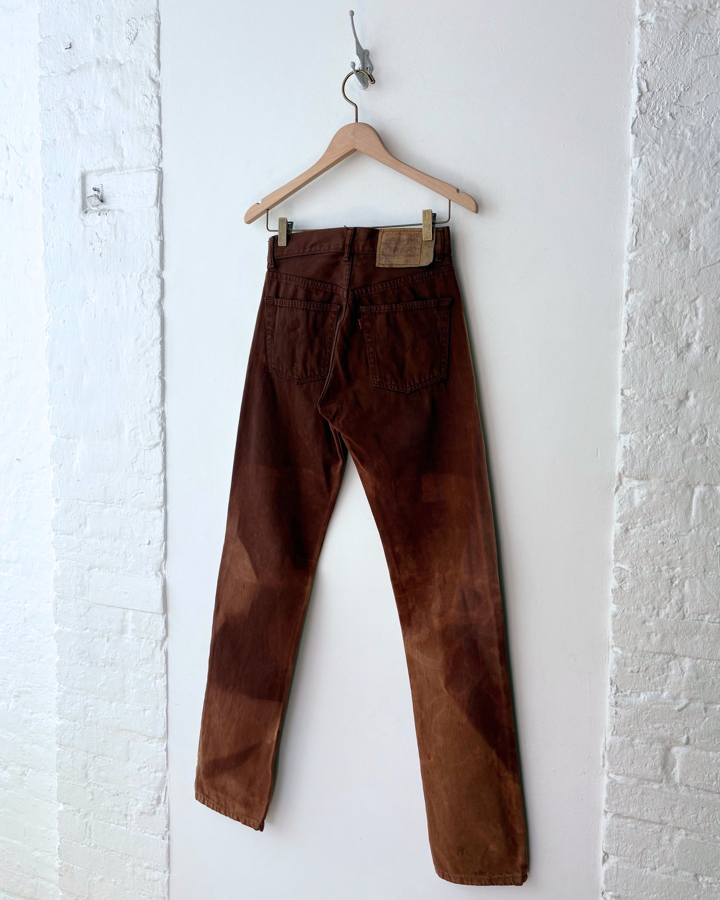 Sunfaded Levi’s 501 (27x35)