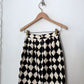 Isaac Mizrahi for Bergdorf Goodman Checkered Skirt 25"