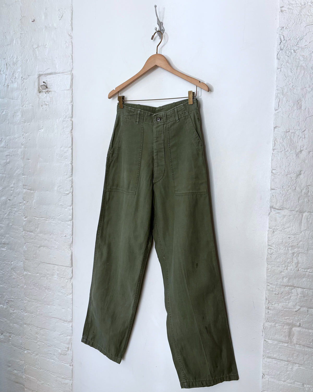 Cinch Waist Military Fatigues 28"