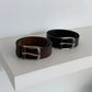 Maximum Henry Belt (Dark Brown/Silver)