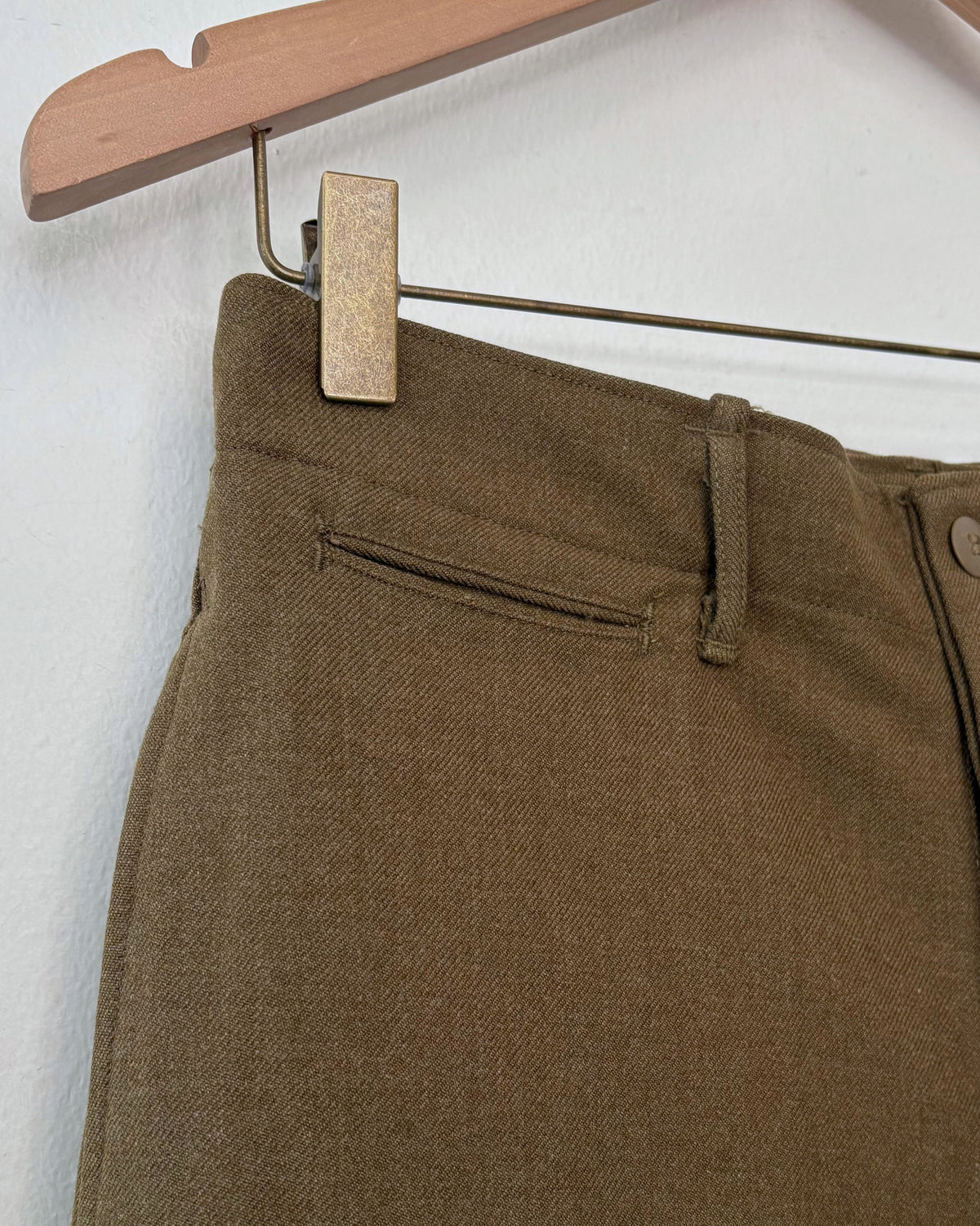 Wool Military Pants