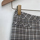 Sportmax Checkered Wool Pants 26"