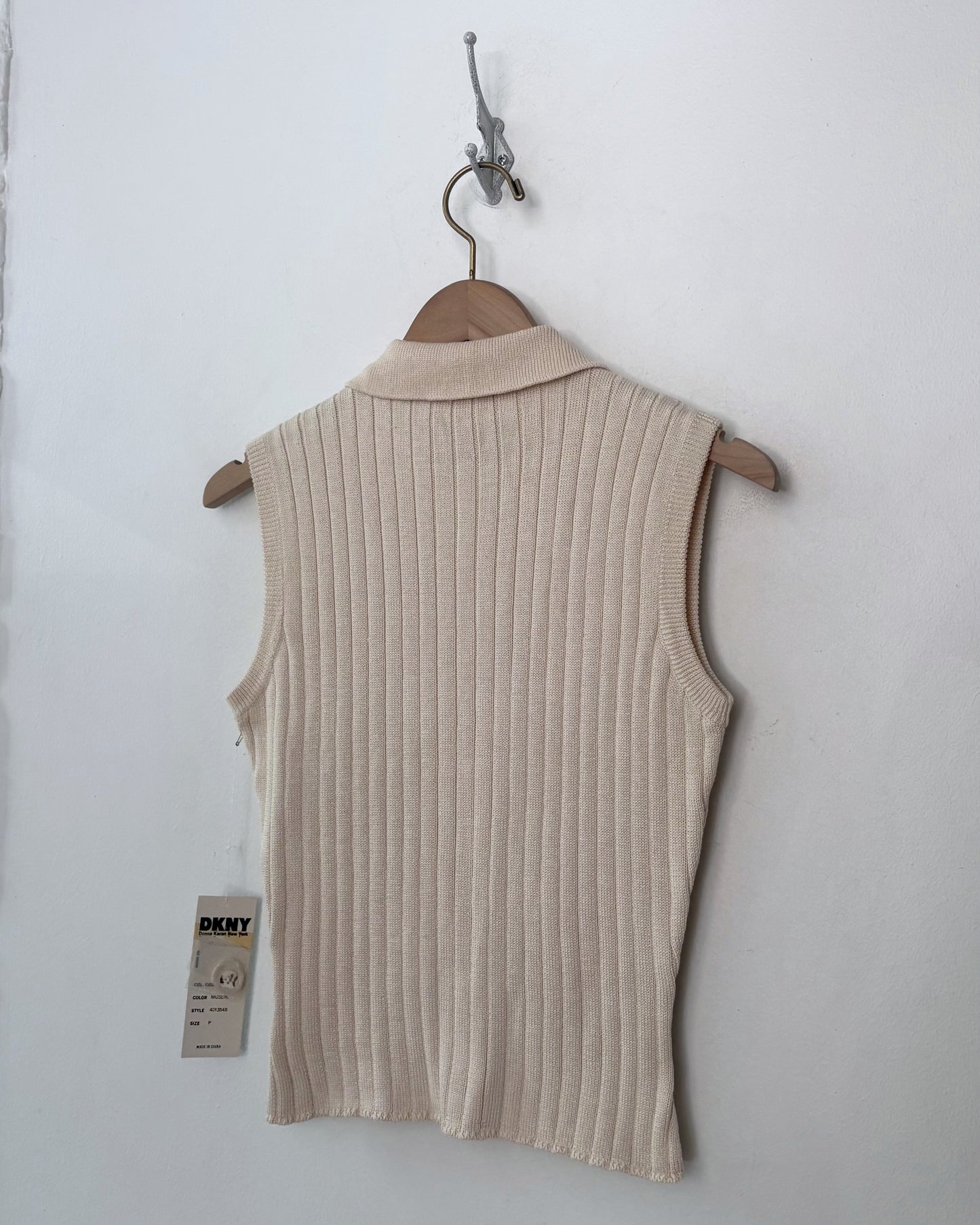 DKNY Sleeveless Polo